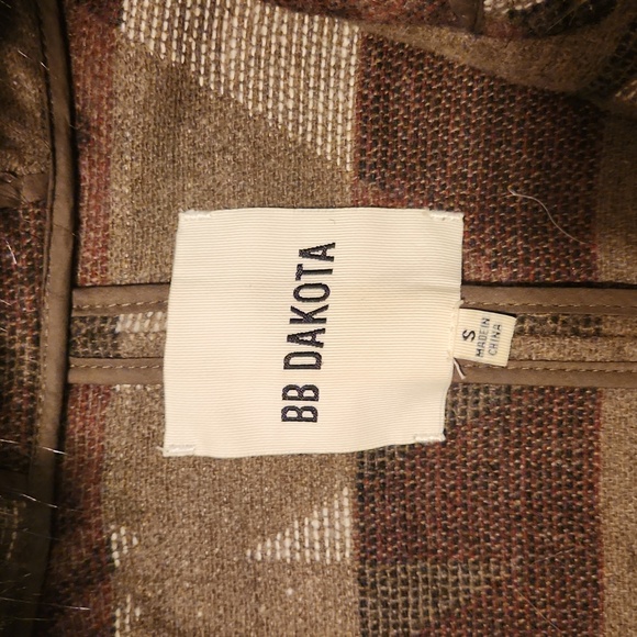 BB Dakota southwest blanket jacket size S - Picture 2 of 6